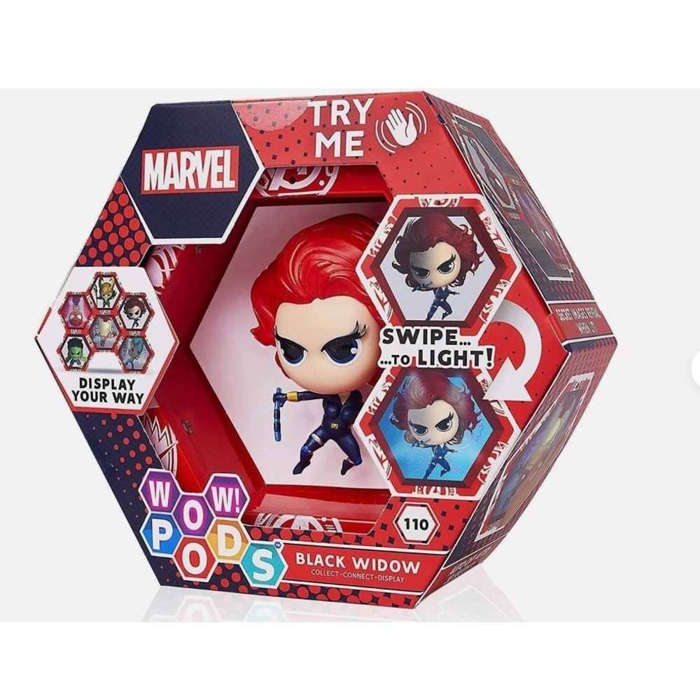 Wow! Pods: Marvel - Black Widow #110 Collectible Light-Up Figure -NIB